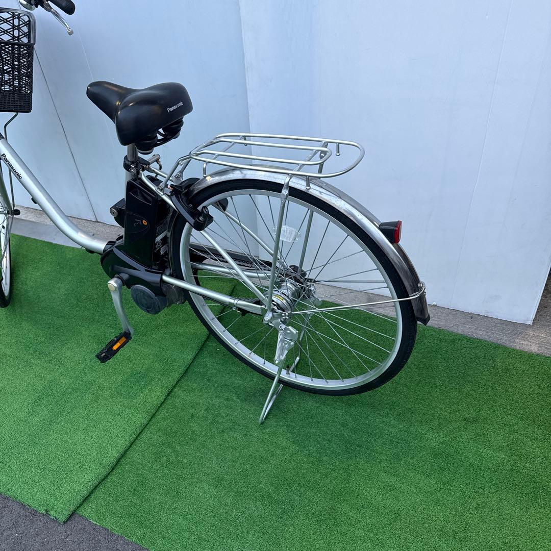 Panasonicパナソニック電動アシスト自転車26インチ8.9Ahシルバー