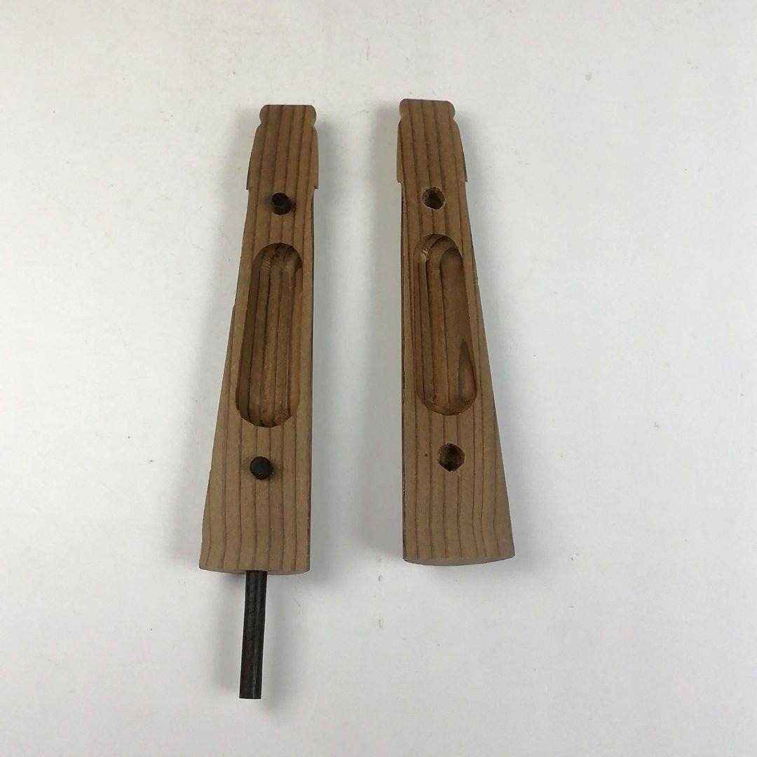 Ｔ８３７　香合　『神代杉　傘香合』『畑幸春 作』　共箱　茶道具