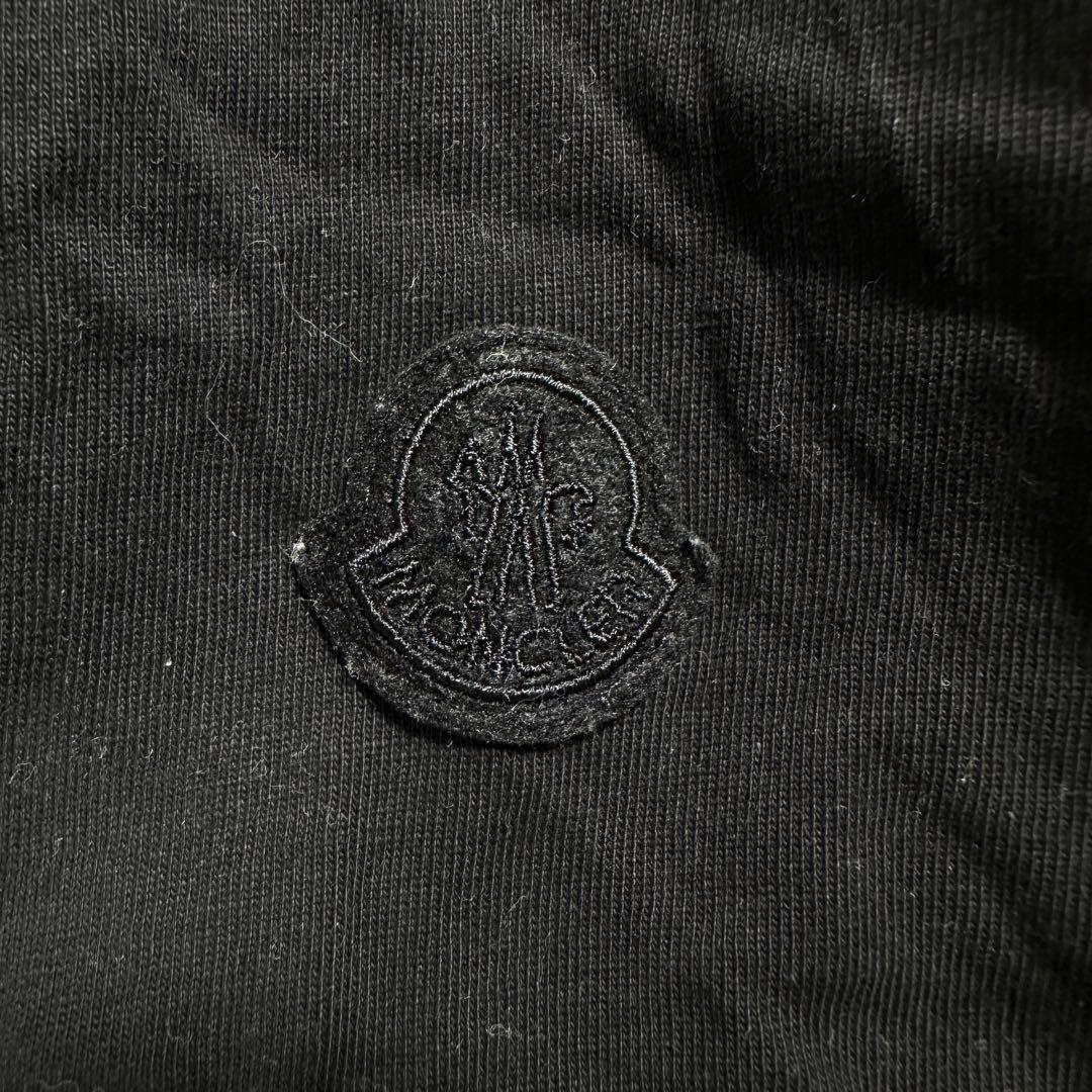 モンクレール　Tシャツ ロゴキャラクター　ブラック