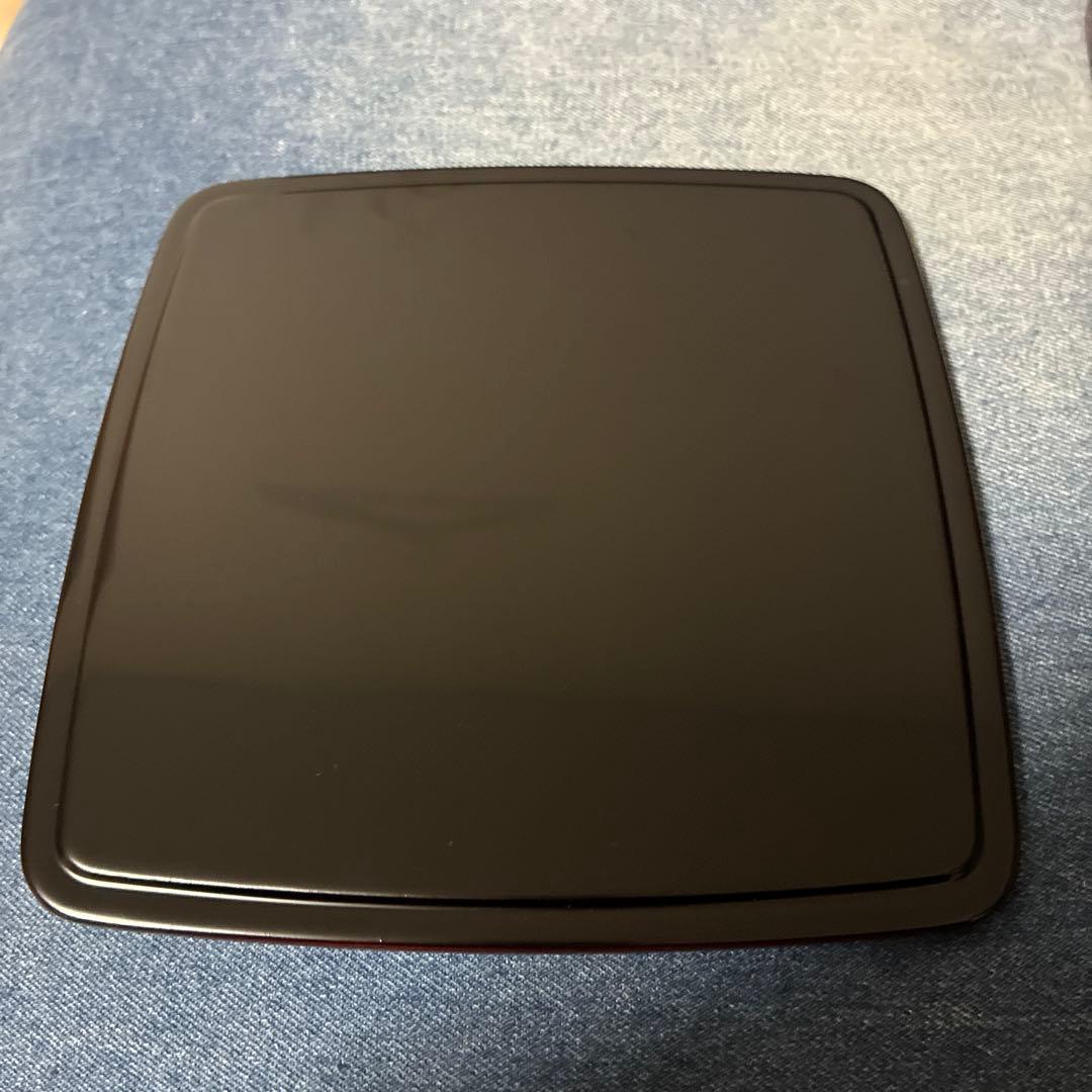 越前塗り 漆器 3段重箱 6.5隅丸 三段重