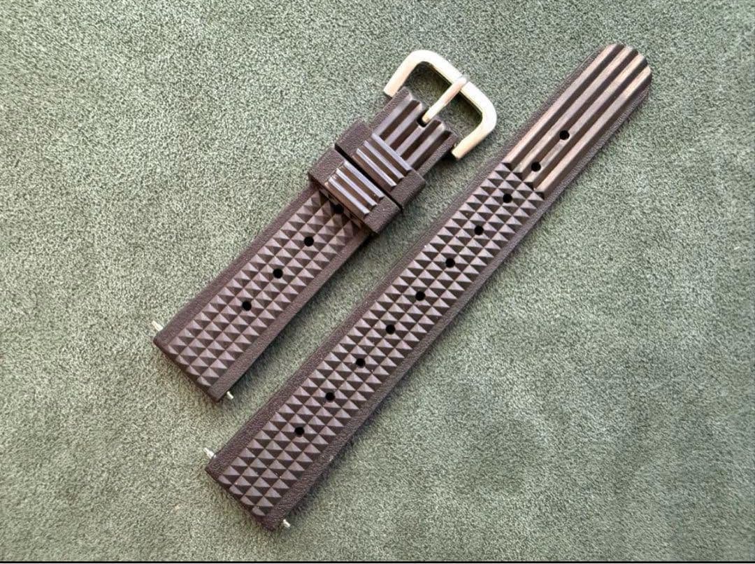 WJean Gen.1バージョンワッフルストラップ ／ セイコー19mm希少品