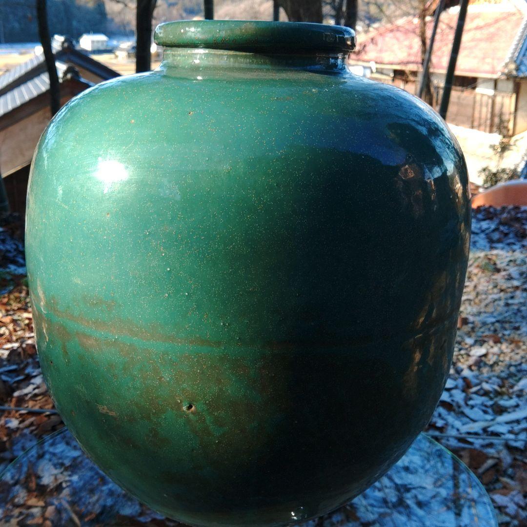 茶壺　古道具　信楽焼