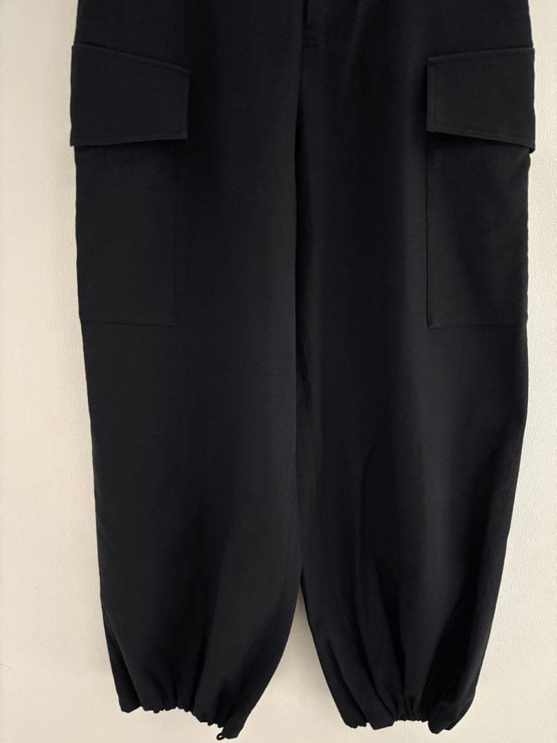 カレンソロジー　シェルタリングミリタリーパンツ　ブラック　38　美品