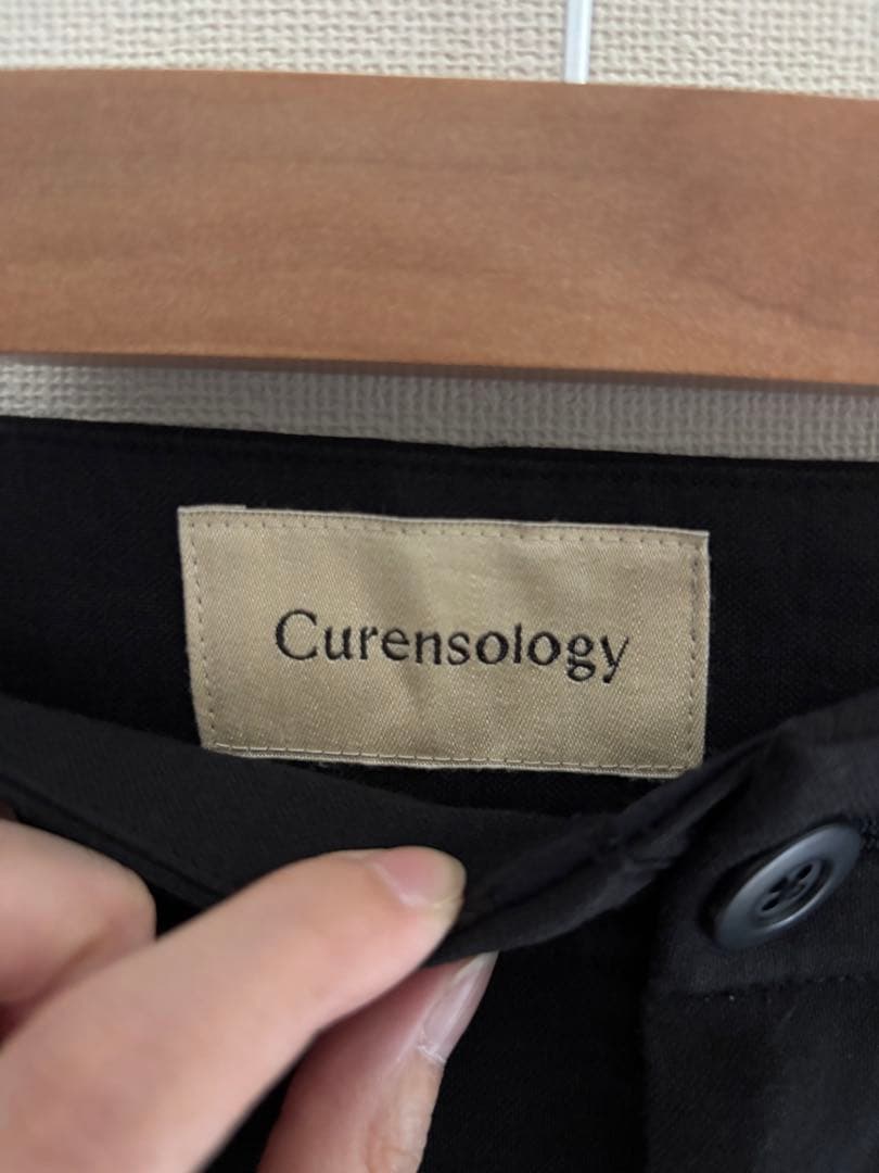 カレンソロジー　シェルタリングミリタリーパンツ　ブラック　38　美品