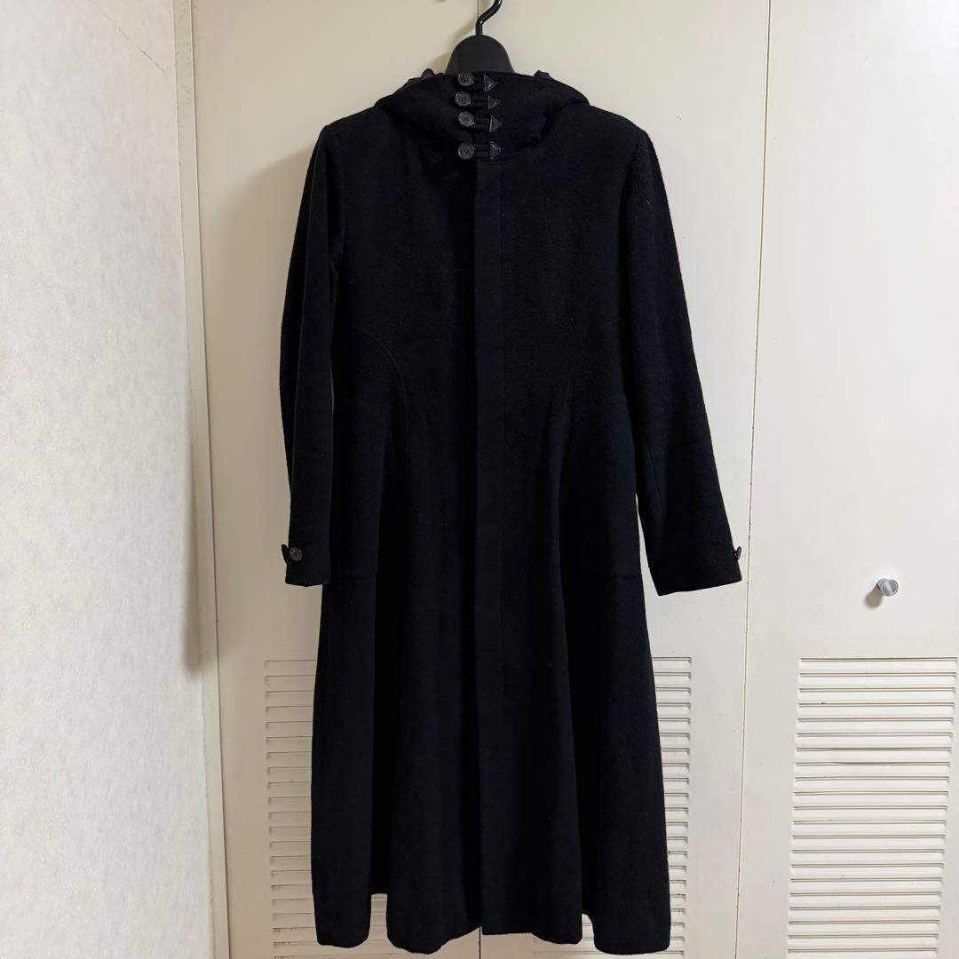 alice auaa メルトン フードロング コート メンズ 1