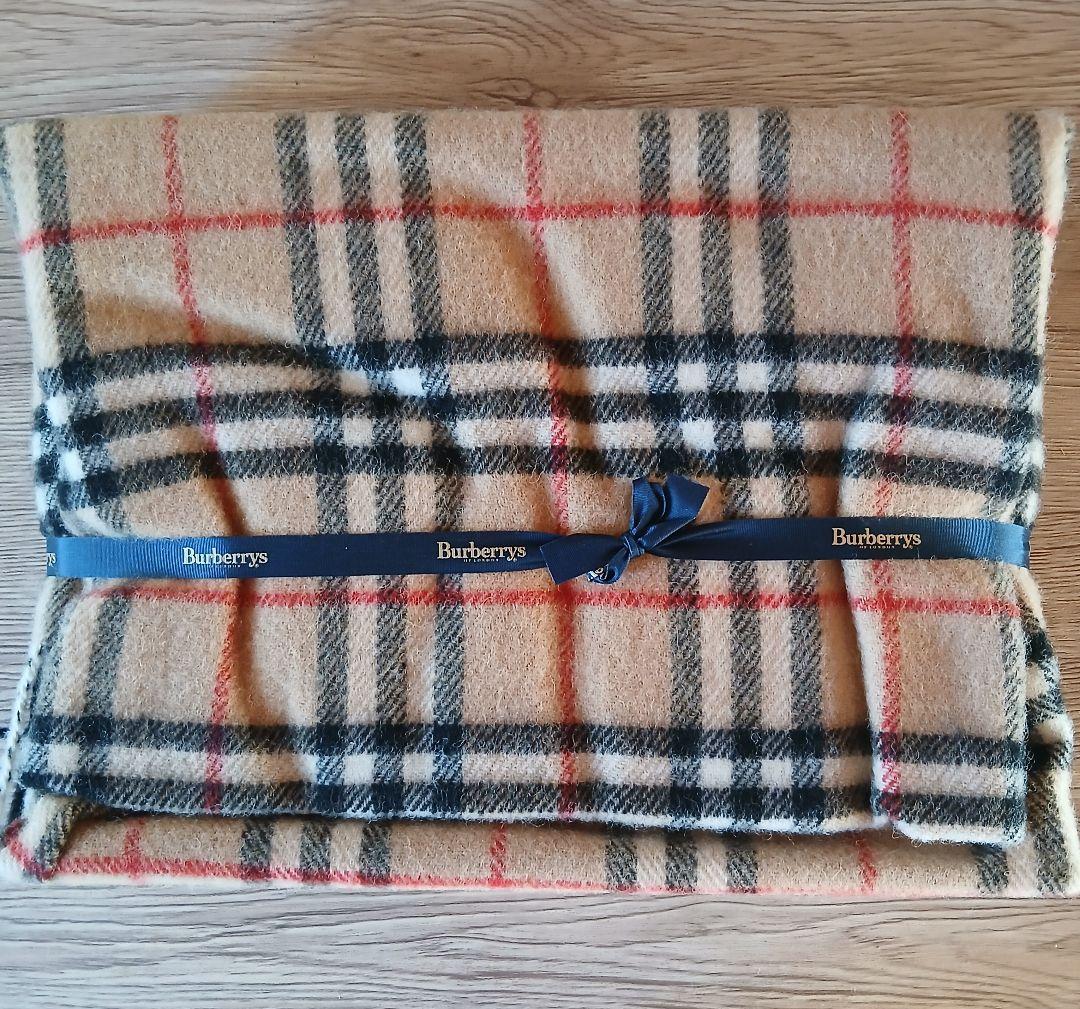 Burberrys バーバリー ノバチェック 膝掛け　ホース