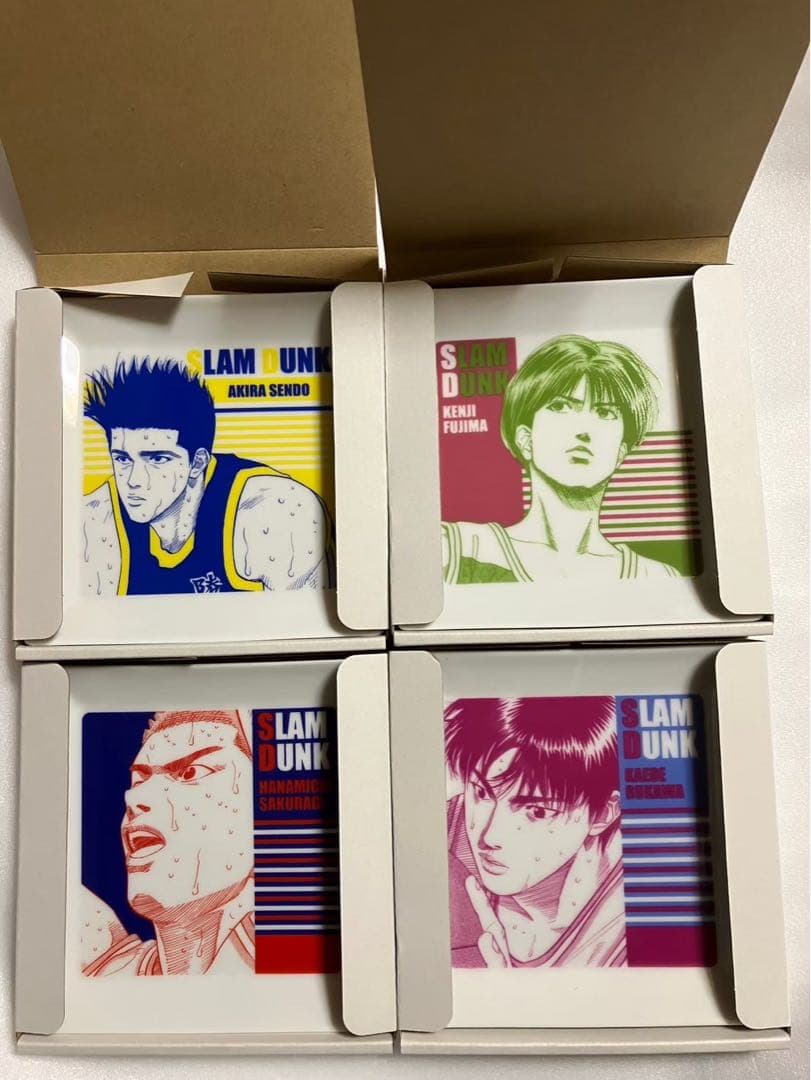 スラムダンク ジャンプ展　プレート　4点まとめ売り