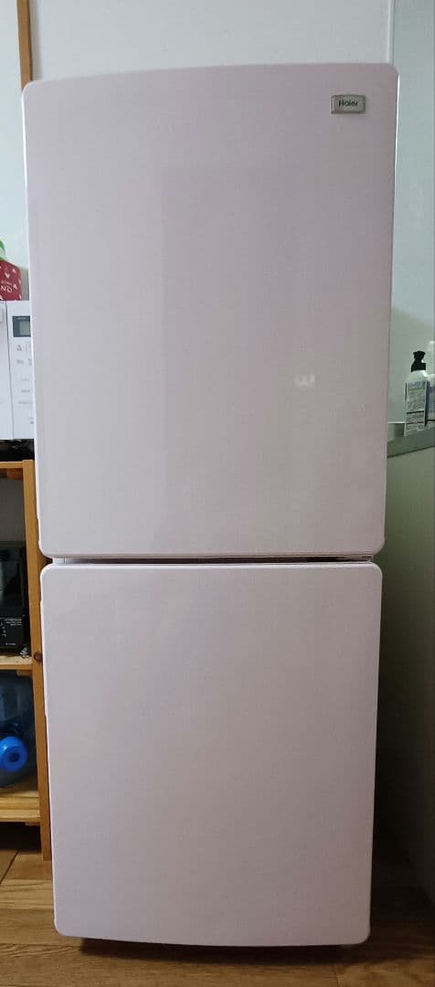 Haier JR-NF148B ピンク冷蔵庫 148L　たのメル便発送