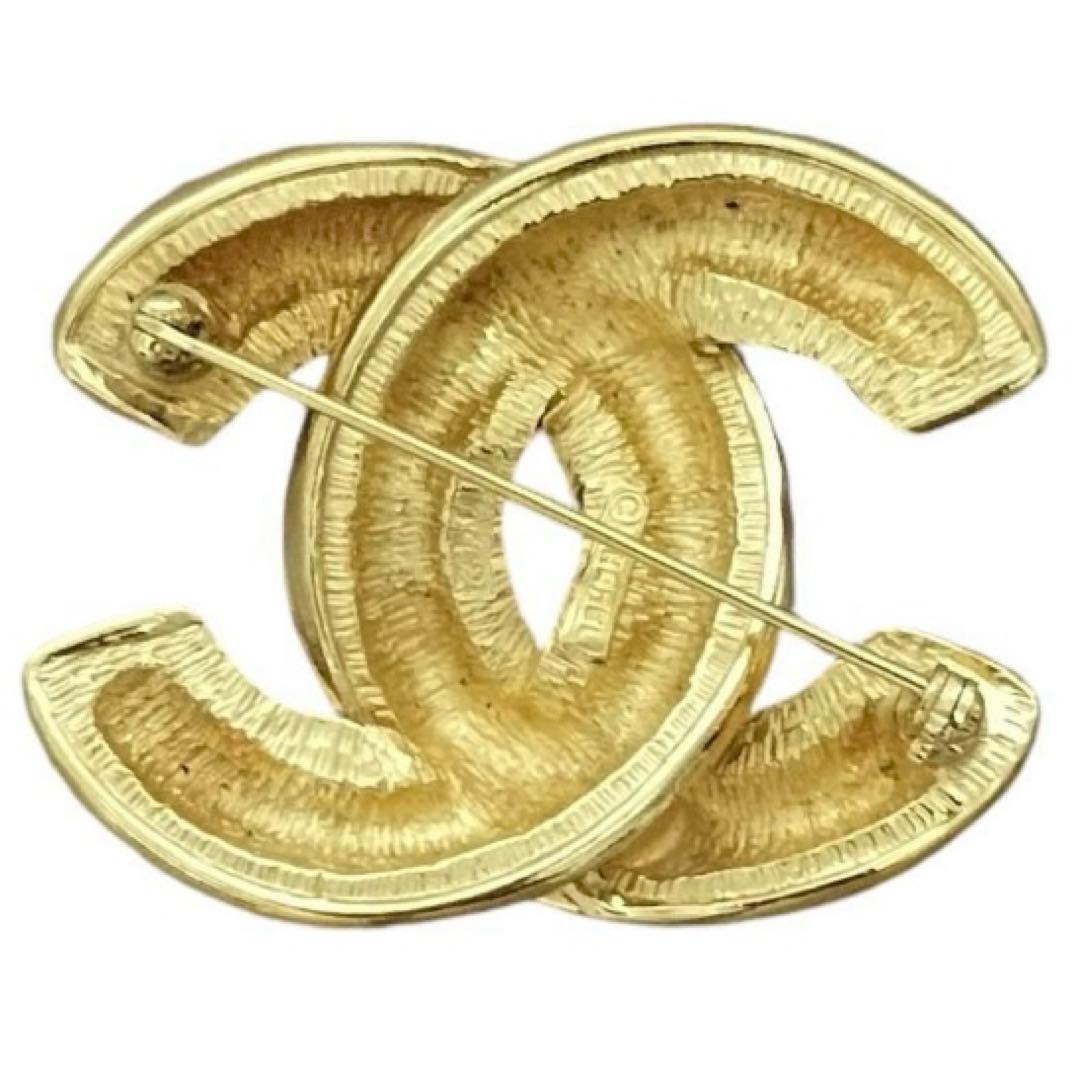 Aya❤️ シャネル ココマーク マトラッセ ブローチ 刻印1142