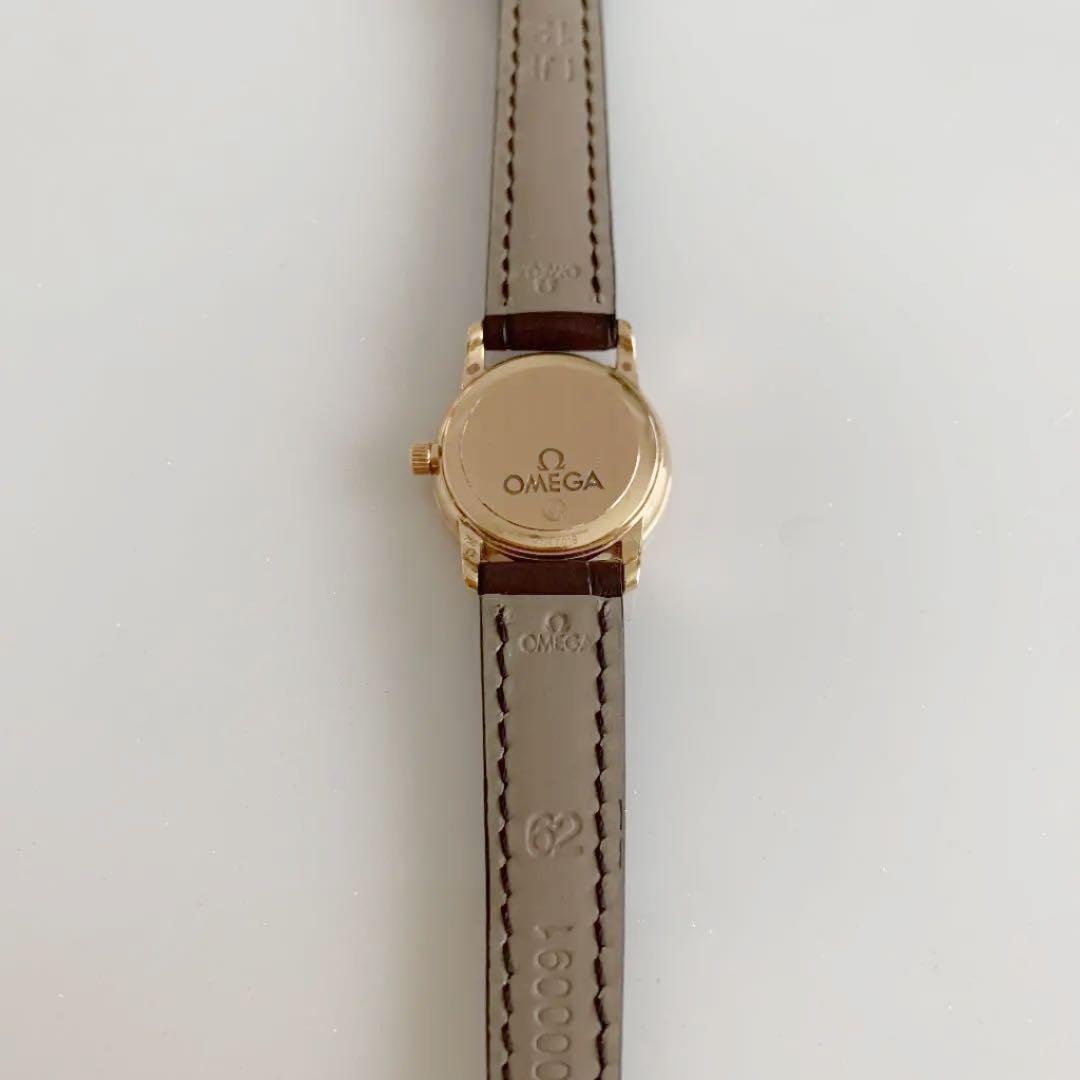 オメガ デビル レディース★純正クロコベルト新品