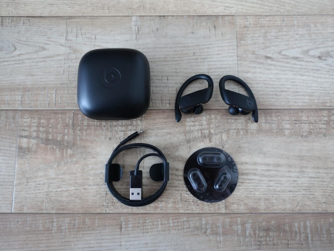 ★人気 格安 beats パワービーツプロ 高音質ワイヤレスイヤホン 黒