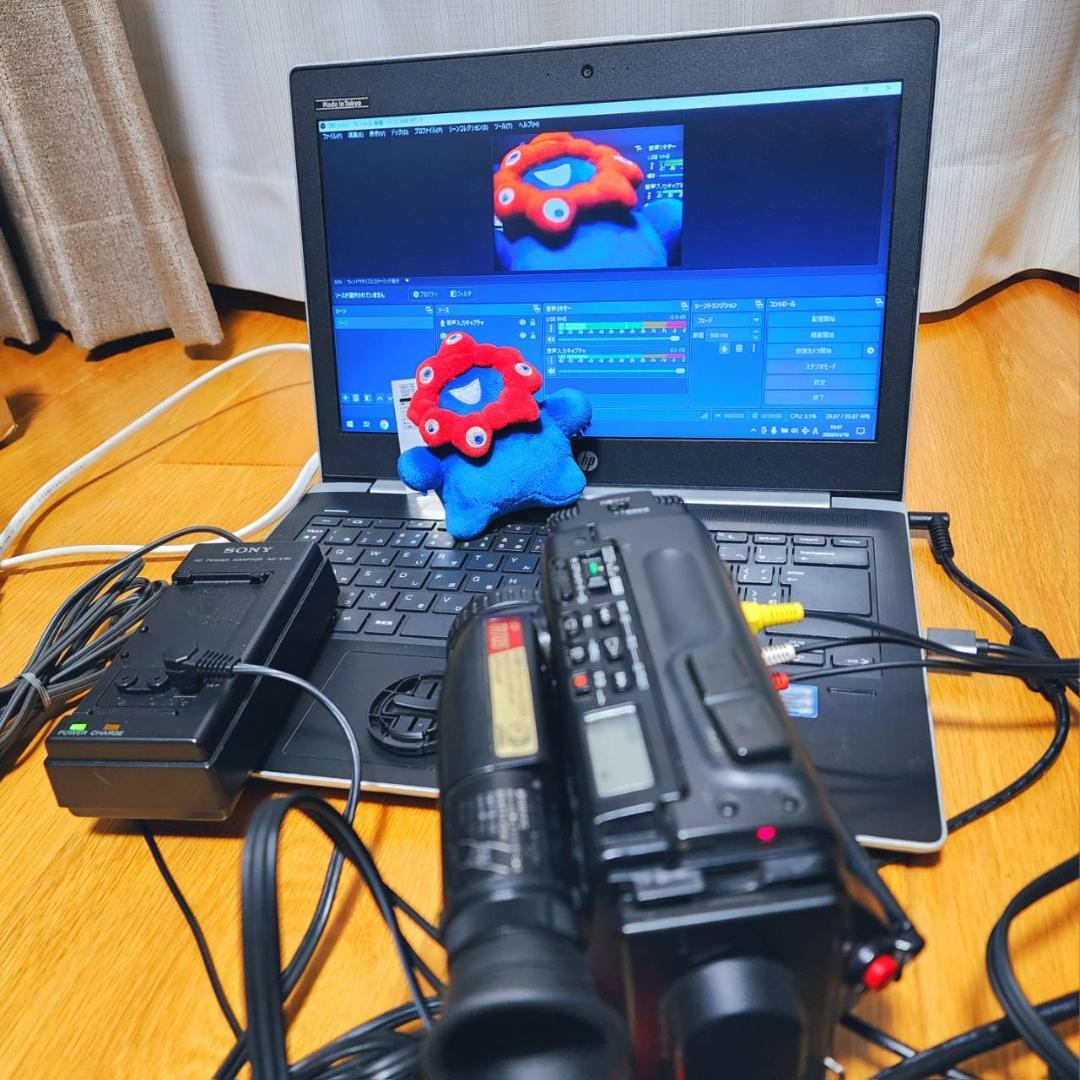 【動作確認済】希少 高画質 SONY Hi8 CCD-TR705 説明書 箱 他