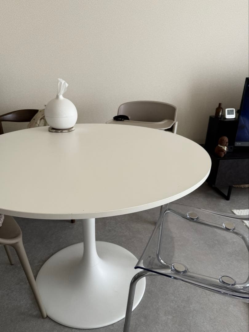 【直接取引限定】IKEA ドクスタ　 ホワイト 103cm