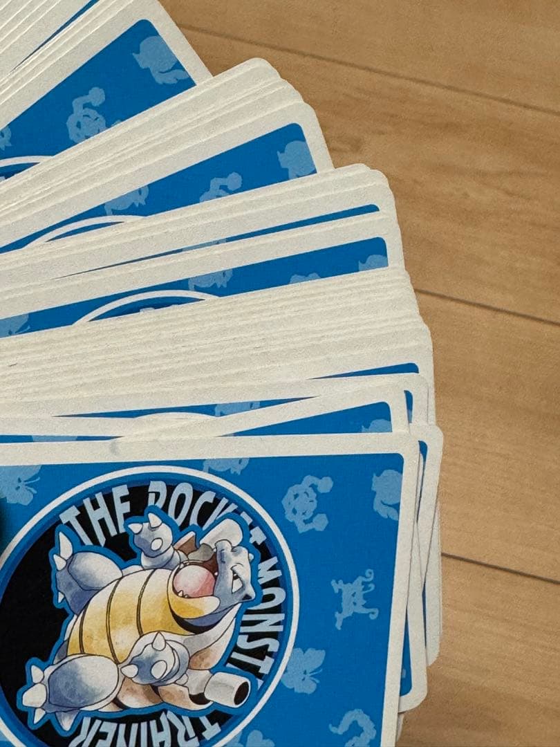 も*し様 ポケットモンスター 青 トランプ 1995年製