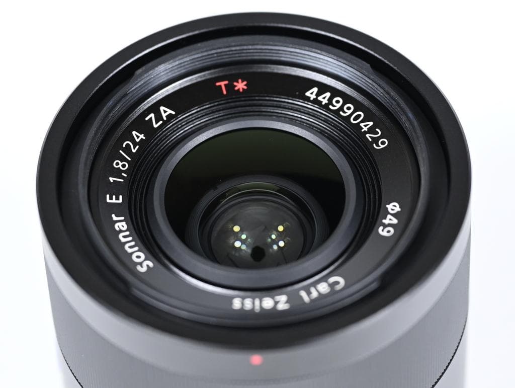 【ほぼ新品】 ソニー　SONY Sonnar T* E 24mm F1.8 ZA