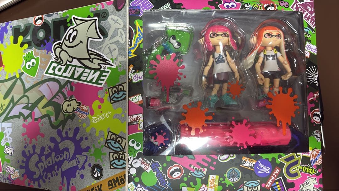 figma Splatoon ガール DXエディション　スプラ　フィギュア