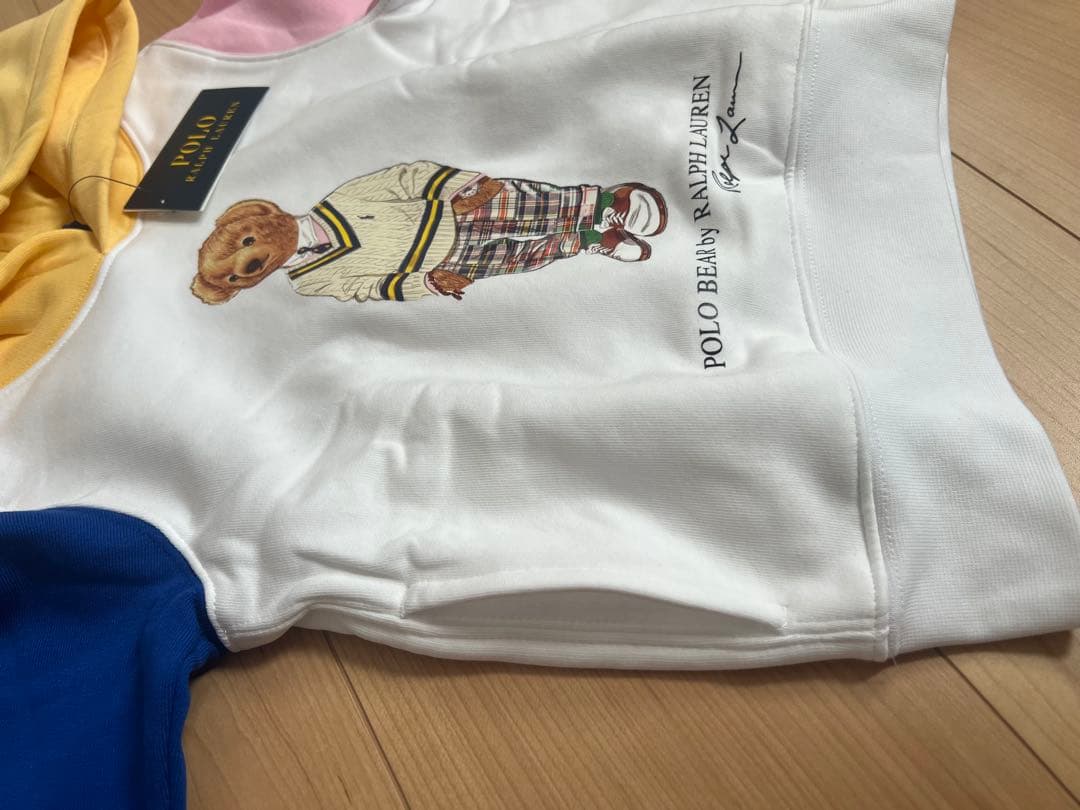 ラルフローレンベアフード付きトレーナー