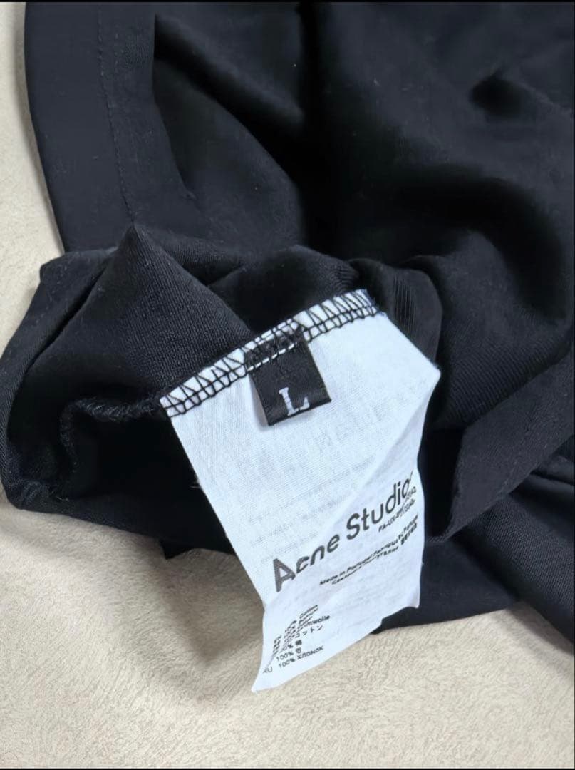 Acne Studios ロゴTシャツ Lサイズ