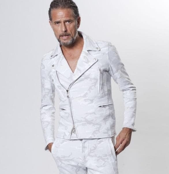 AKM STRETCH JERSEY SOLID W RIDERS最強スエット