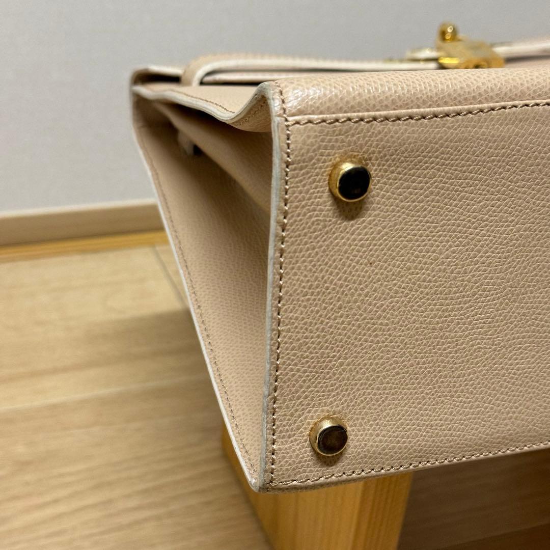超希少！ヘンリーハイクラス 2way ベルトデザイン　ハンドバッグ　ベージュ