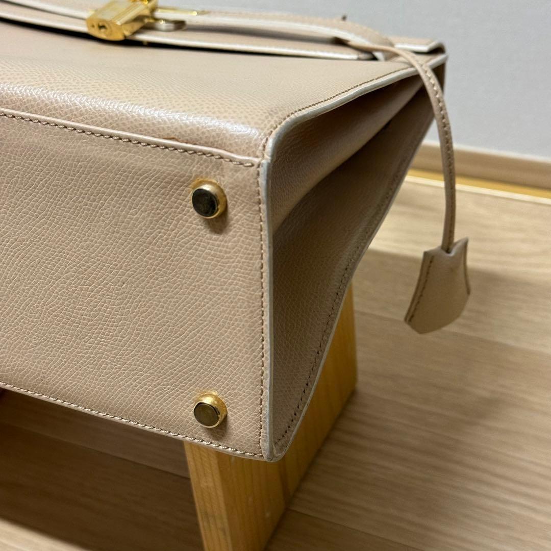 超希少！ヘンリーハイクラス 2way ベルトデザイン　ハンドバッグ　ベージュ