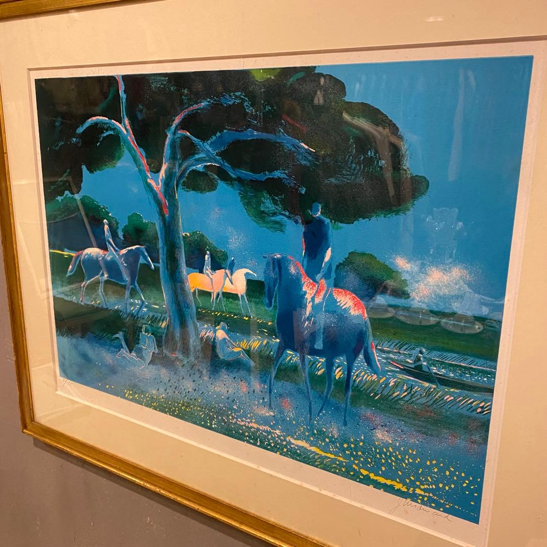 ポールギヤマン Arbre au Bois de Boulogne リトグラフ