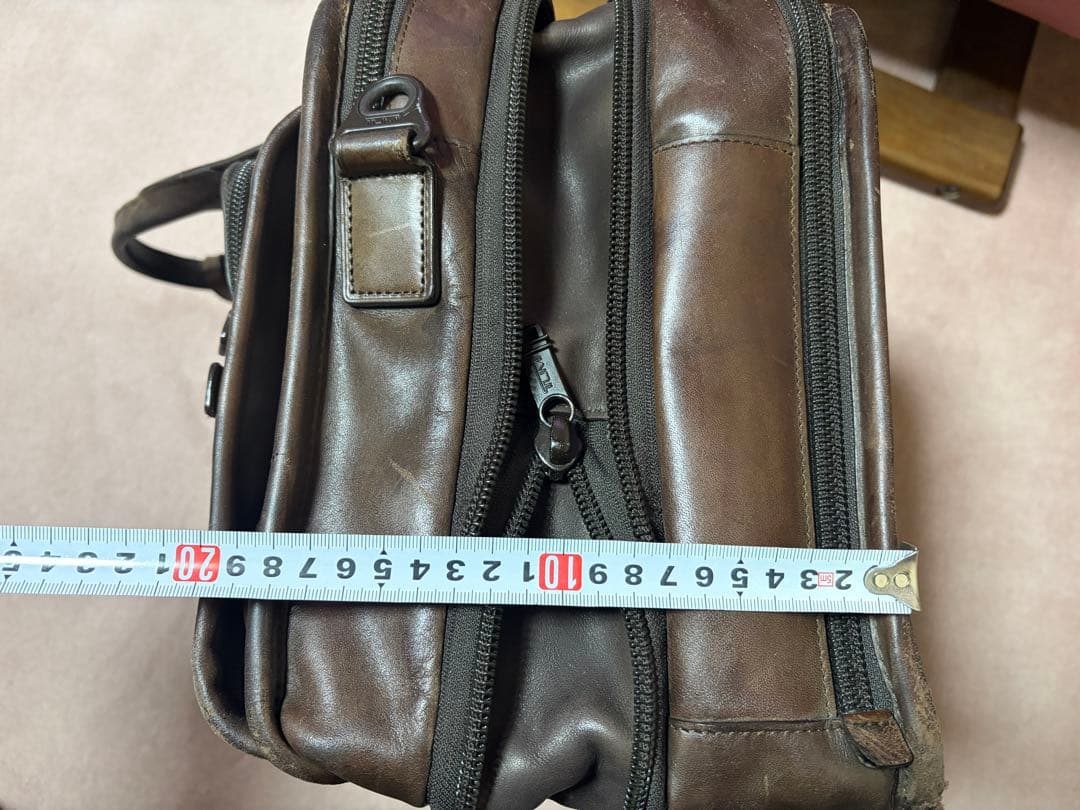 トゥミ TUMI ブリーフケース レザー エクスパンダブル ブラウン