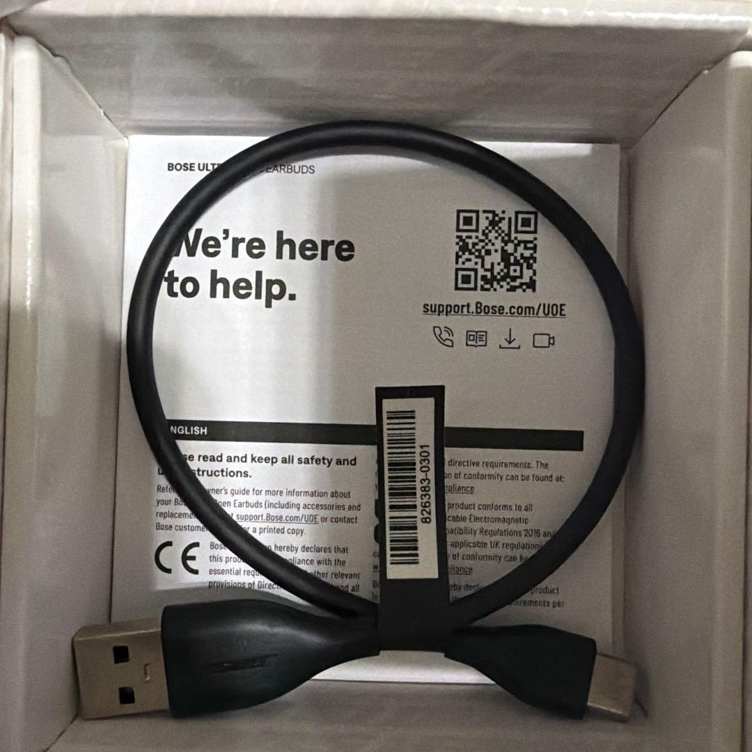 T*M様 Bose ワイヤレスイヤホン ブラック　片耳なし