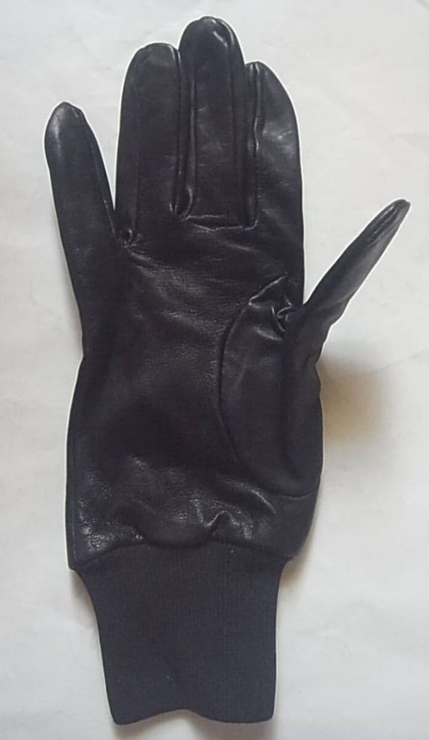 希少 イギリス軍 ブラックレザーコンバットグローブ タグ付きサイズ８ SAS