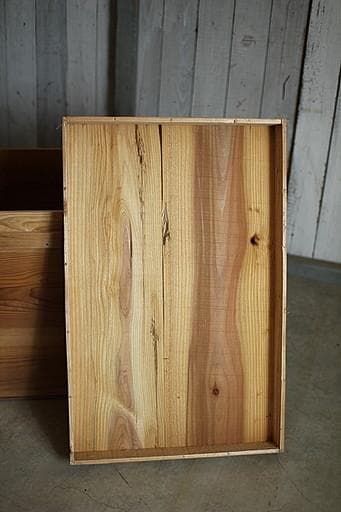 古いお茶箱　大　木箱　収納箱