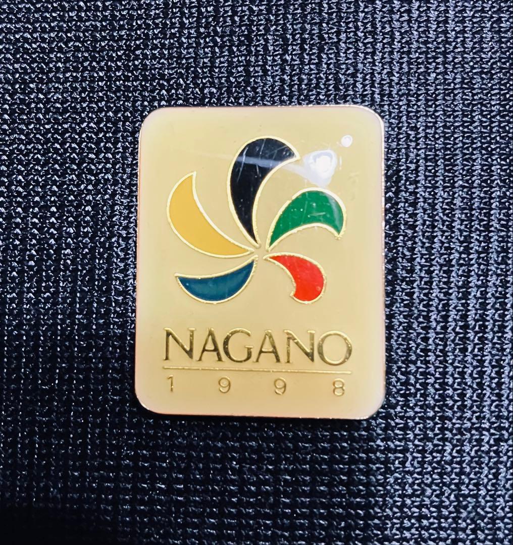 1998長野オリンピック ピンバッジ/希少 中部電力