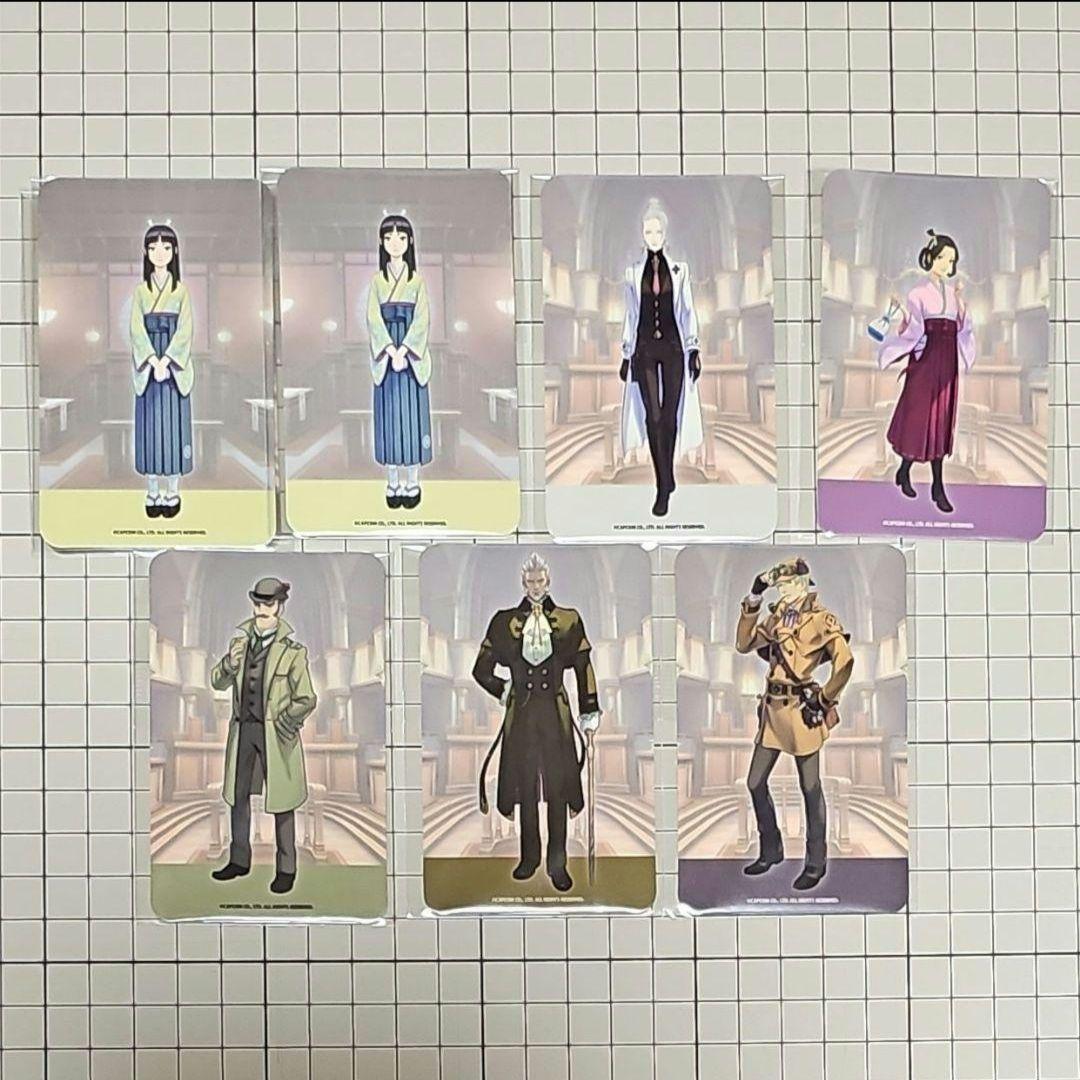 逆転裁判 20周年 大逆転裁判1＆2 パセラ トレーディングカード セット