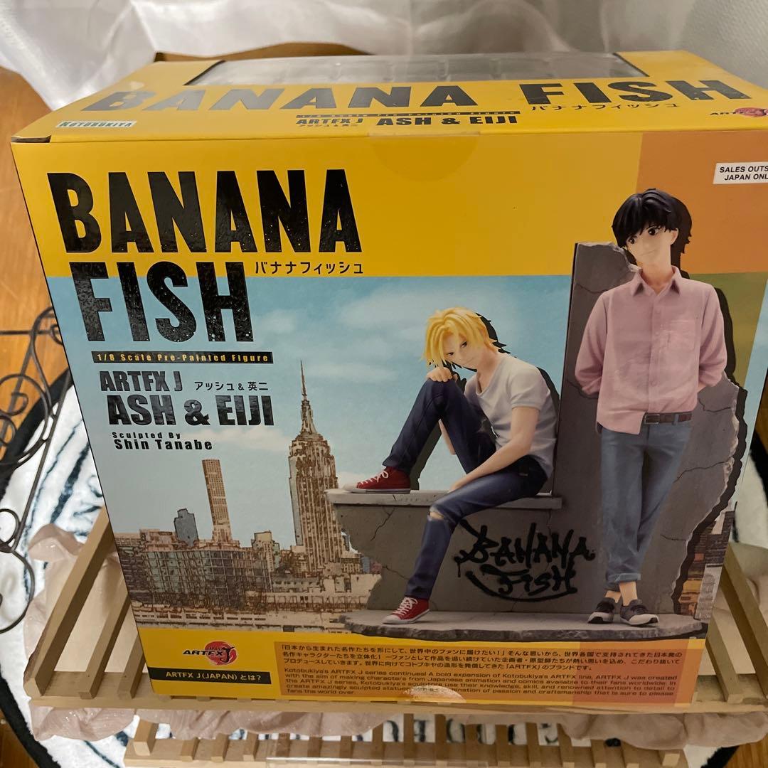 ARTFX J  BANANA FISH アッシュ＆英二  フィギュア　特典付
