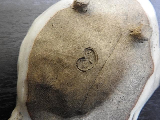 赤膚焼　魚型皿　MA3