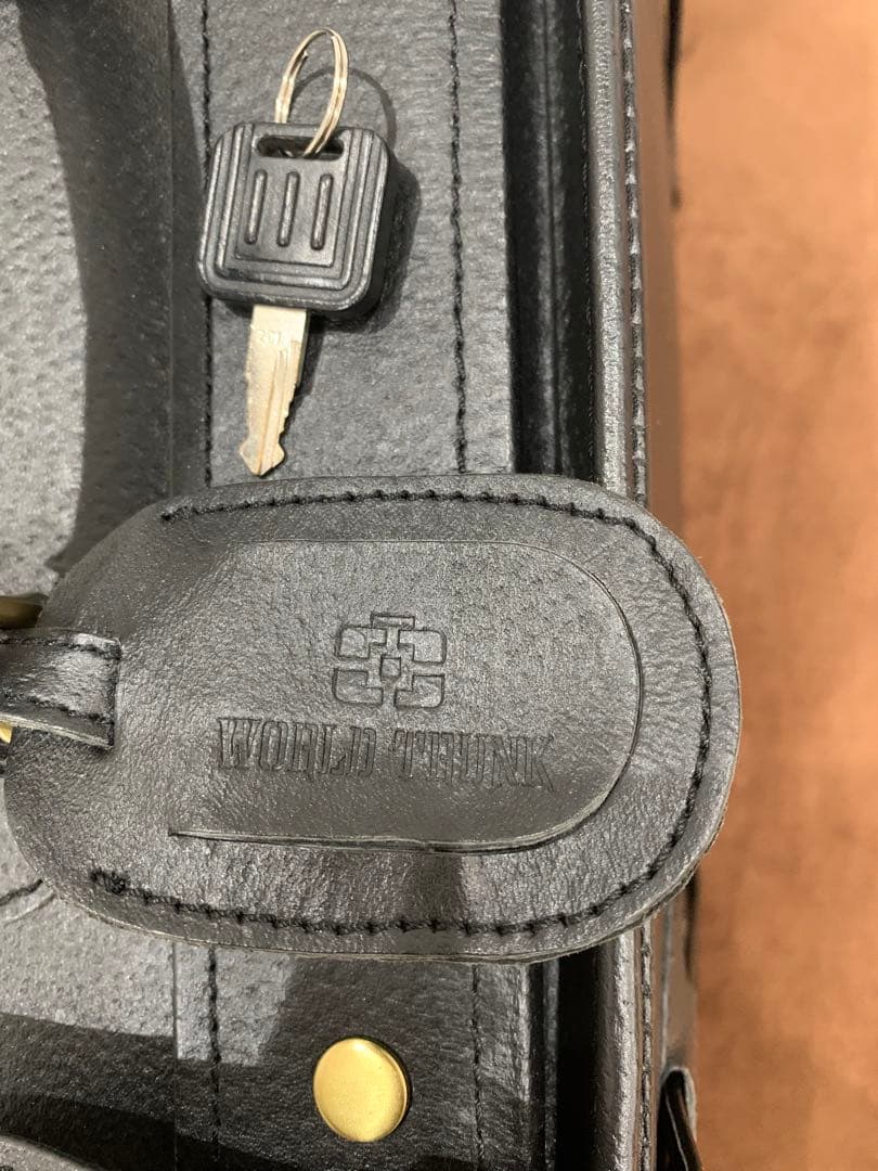 【WORLD TRUNK】キャリーケース バック トランク　ブラック 黒