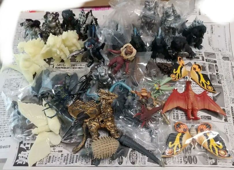 ゴジラ 機龍 ファイナルウォーズ 他大量ミニフィギュアセット