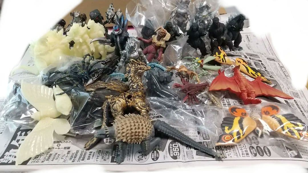 ゴジラ 機龍 ファイナルウォーズ 他大量ミニフィギュアセット