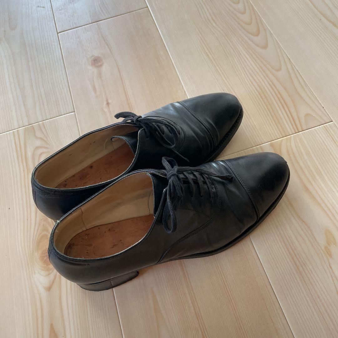 イタリアで購入、ハンドメイド 革靴