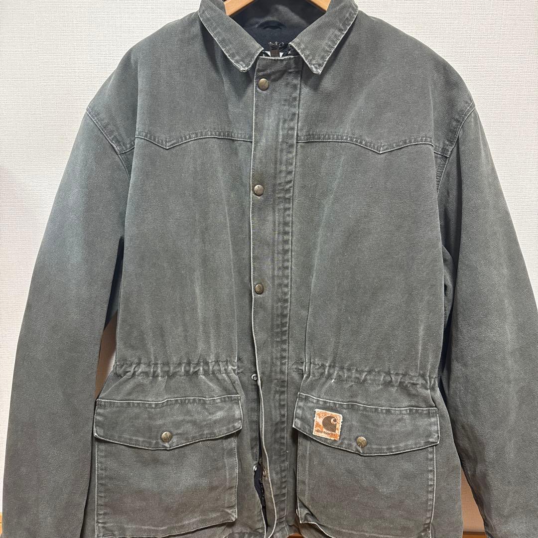古着vintageCarhartt カーハートカーキ ダックデトロイドジャケット