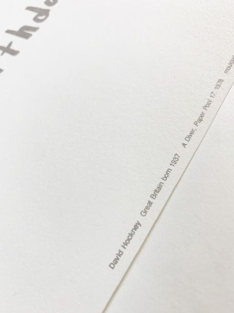 貴重/額装品/ペーパープール/デビット ホックニー/インテリア/アート/ポスター