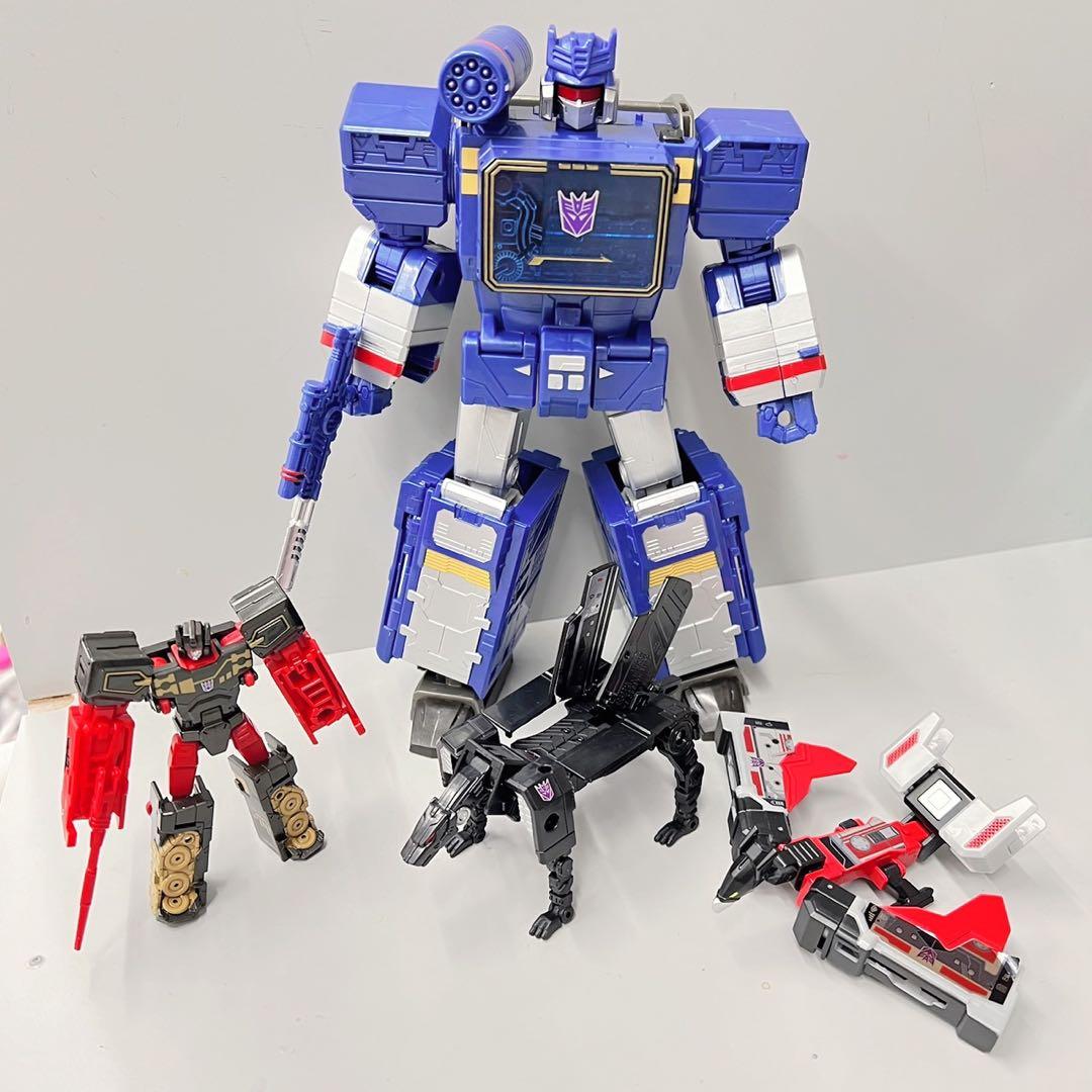 LG36 サウンドウェーブ トランスフォーマー ランブル ジャガー&ブルホーン