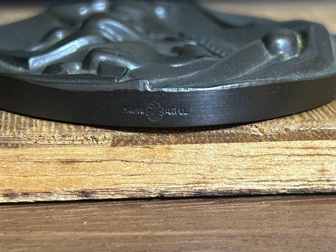 岡本太郎 東京オリンピック 国旗掲揚協力記念メダル ブロンズ 田中一光 桐箱付