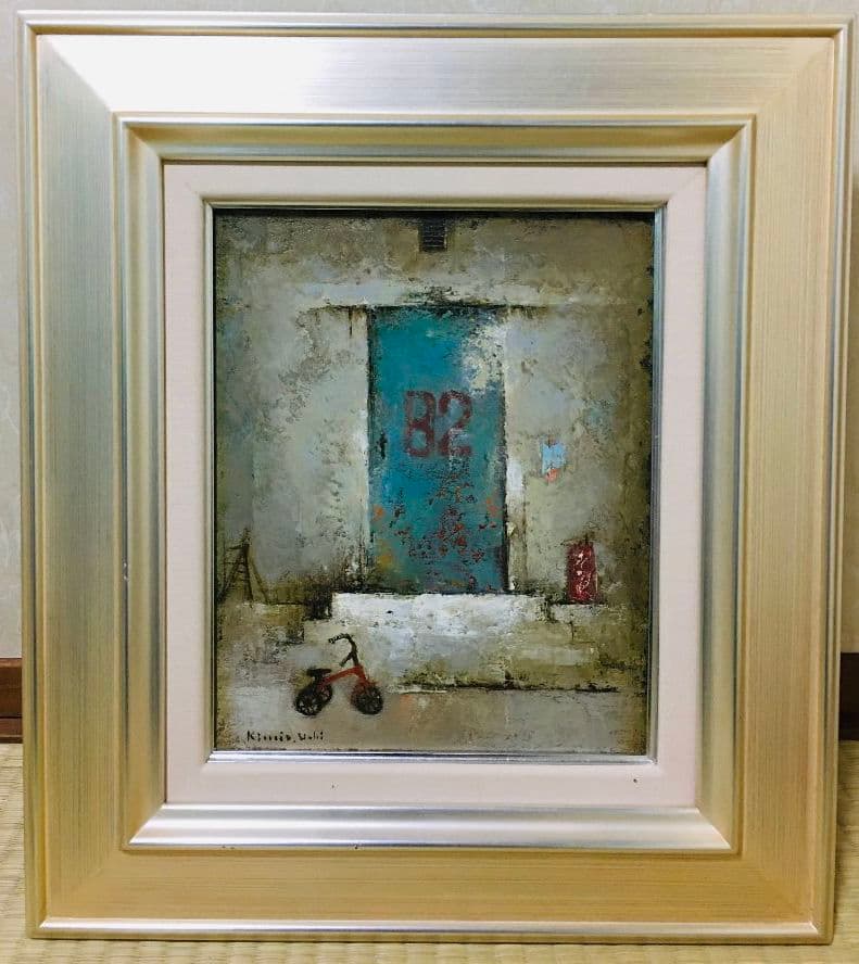 B2倉庫　油絵　F3(273×220mm)