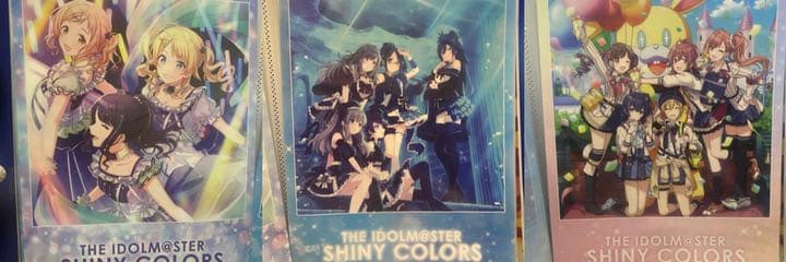 シャイニーカラーズ　A3クリアポスター17枚セット