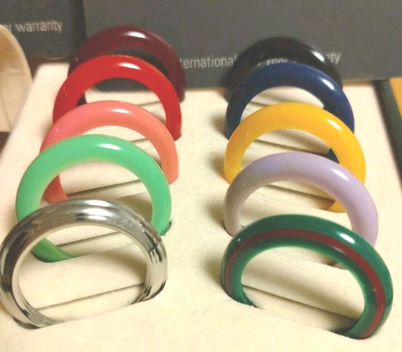 時計　GUCCI　グッチ　バングル　シルバー　交換ベゼル　10本