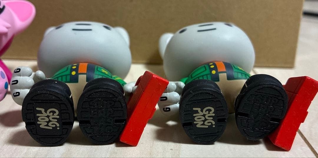 スーパープラスチック　ジャンキーシリーズ3　グギモン　フィギュア　5体セット