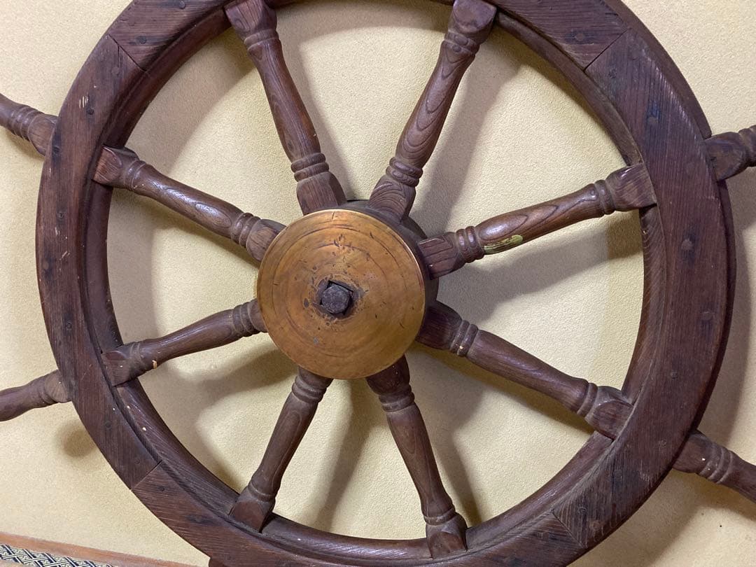 舵輪 ラット 船 船舶 No.3