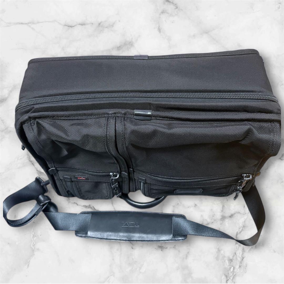 極美品✨ TUMI アルファ　エクスパンダブル　ブリーフケース 26160DH