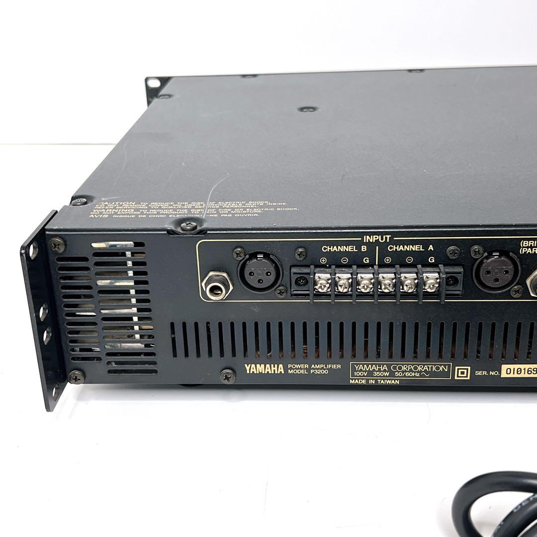 【良品】 YAMAHA P3200 パワーアンプ ヤマハ