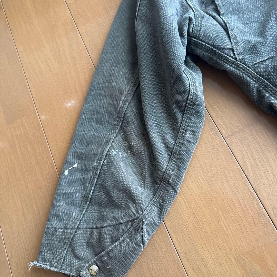Carhartt デトロイトジャケット モスグリーン色